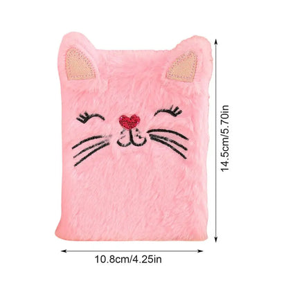 Cartoon Children's Plush Notebook