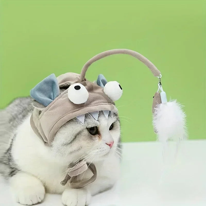 Self Entertaining Cat Hat