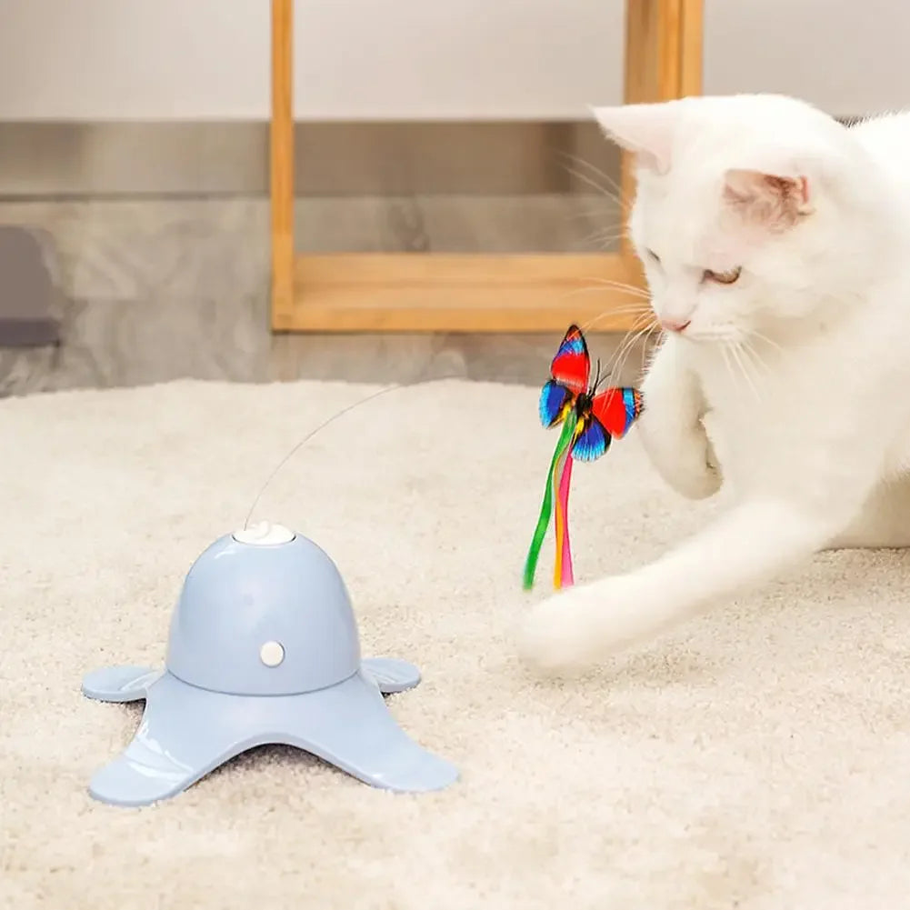 Electronic Butterfly Cat Toy