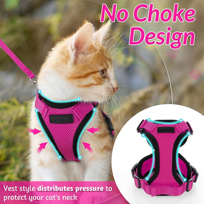 Cat Harness and Leash Set