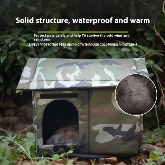 Warm Rain Proof Stray Cat Shelter