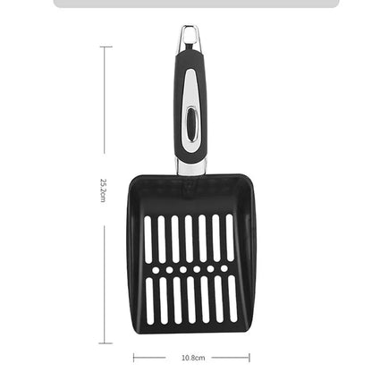 Cat Litter Scoop Metal Long Handle Litter Scooper