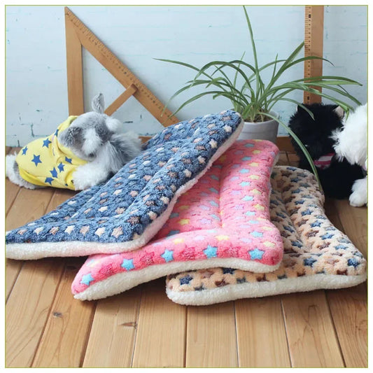 Flannel Pet Mat Cat Bed