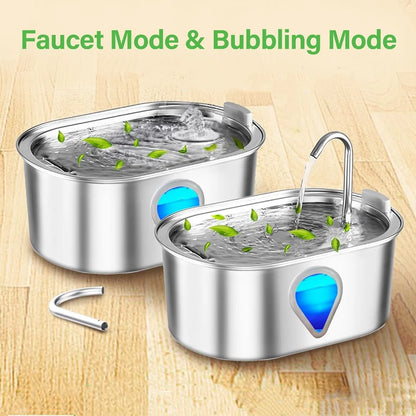 3.5L large capacity pet water dispenser automatic stainless steel