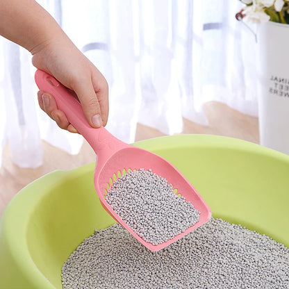 1 Pc Plastic Cat Litter Scoop