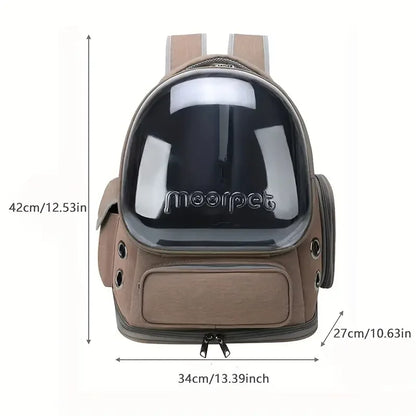 Transparent Pet Carrier Bag Outdoor Travel Backpack for Cats