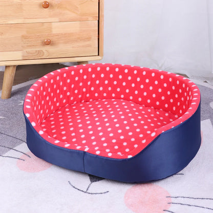 Polka-Dot Sponge Bed