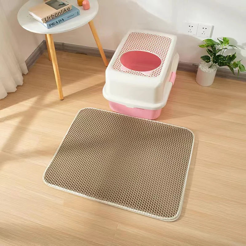 Double Layer EVA Cat Litter Pad