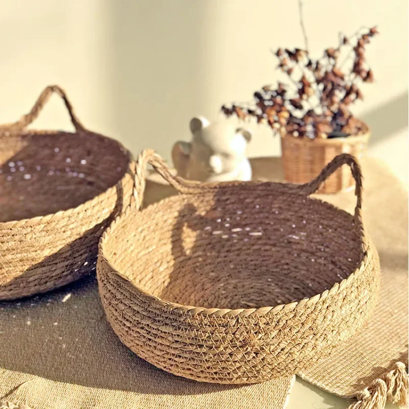 Boho Cat Basket Bed