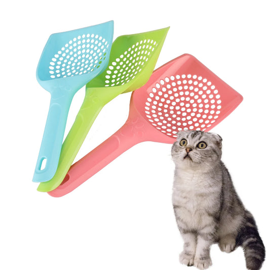 1 Pc Plastic Cat Litter Scoop