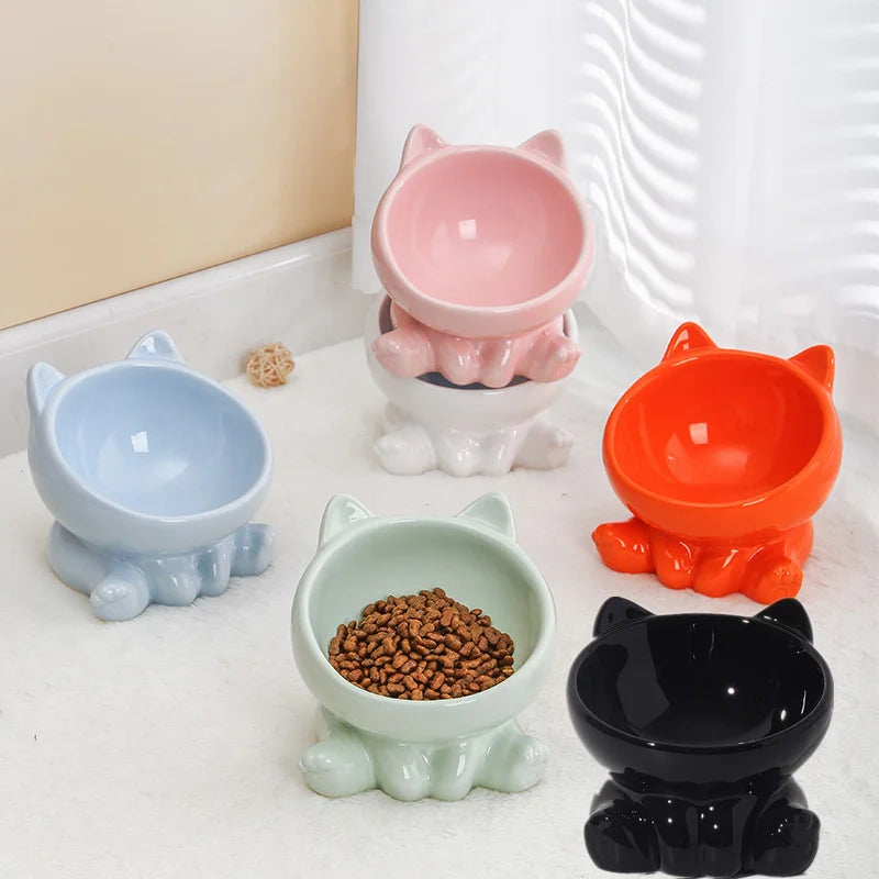 Ceramic Sitting Cat Bowl