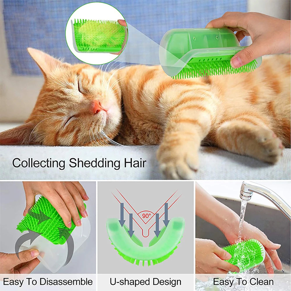 Cat Scratching Brush