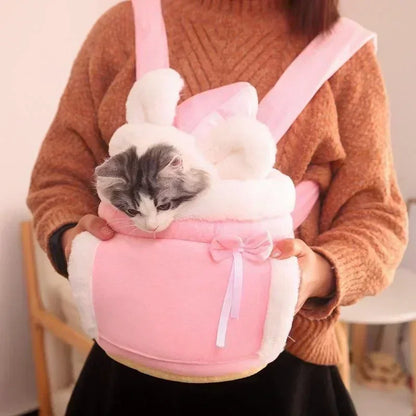 Plush Cat Carrier