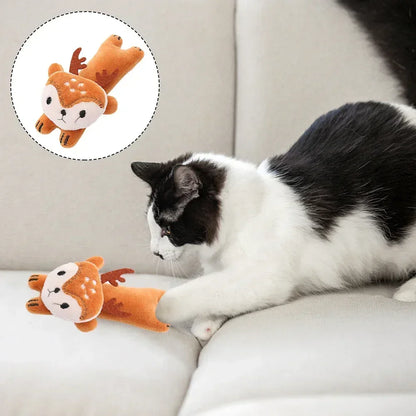 Cute Animal Shape Catnip Toys