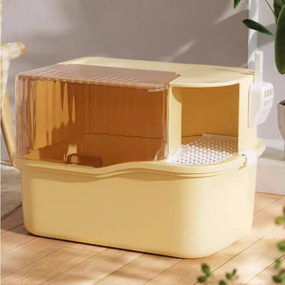 Extra Large Semi-Enclosed Litter box