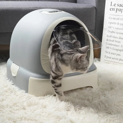 Fully Closed Large Deodorizing Litter Box