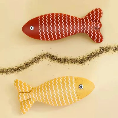 Cat Fish Catnip Toy