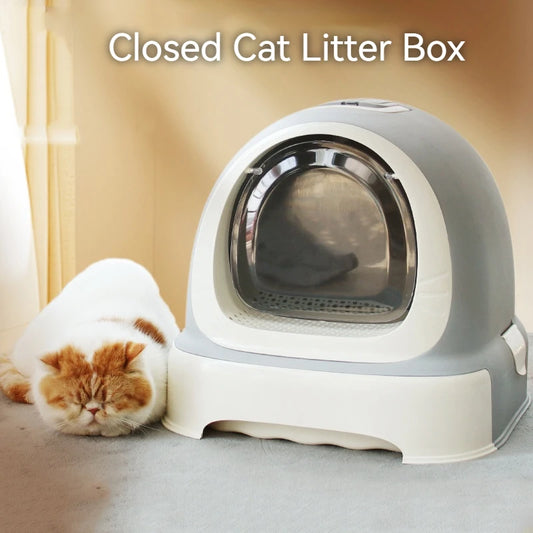 Fully Closed Large Deodorizing Litter Box