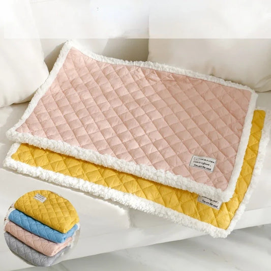 Double-sided Cat Sleeping Pad/ Blanket