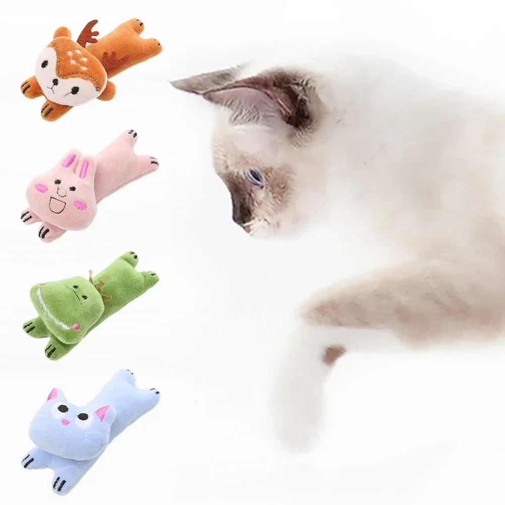 Cute Animal Shape Catnip Toys