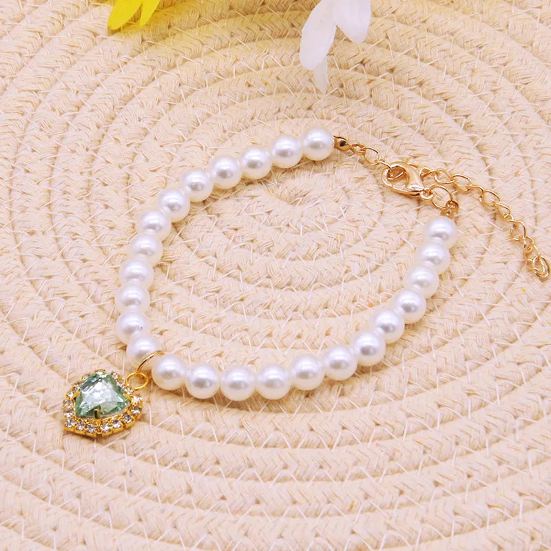 Pearl Cat Collar