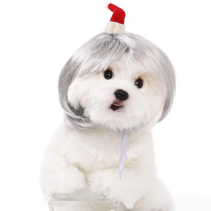 Pet Wig Dog And Cat Spoof Wig