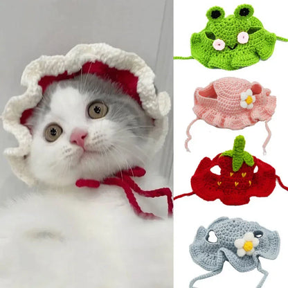 Cute Knitted Cat Hat