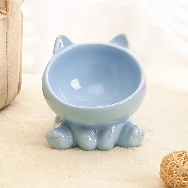 Ceramic Sitting Cat Bowl