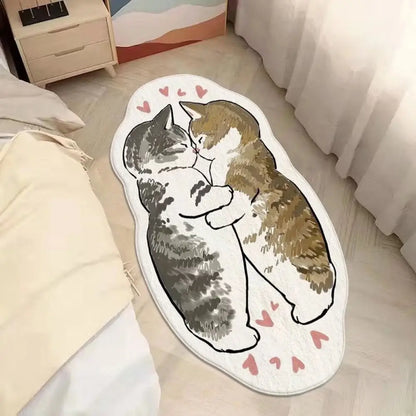 Fluffy Cat Mat