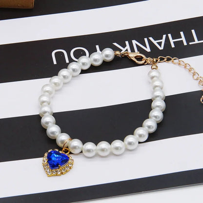 Pearl Cat Collar