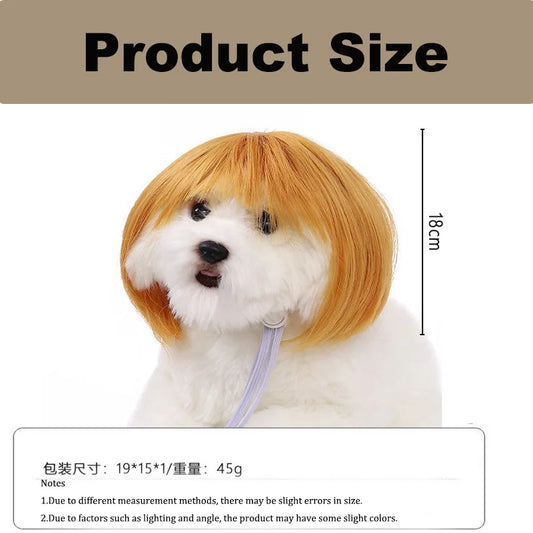Pet Wig Dog And Cat Spoof Wig