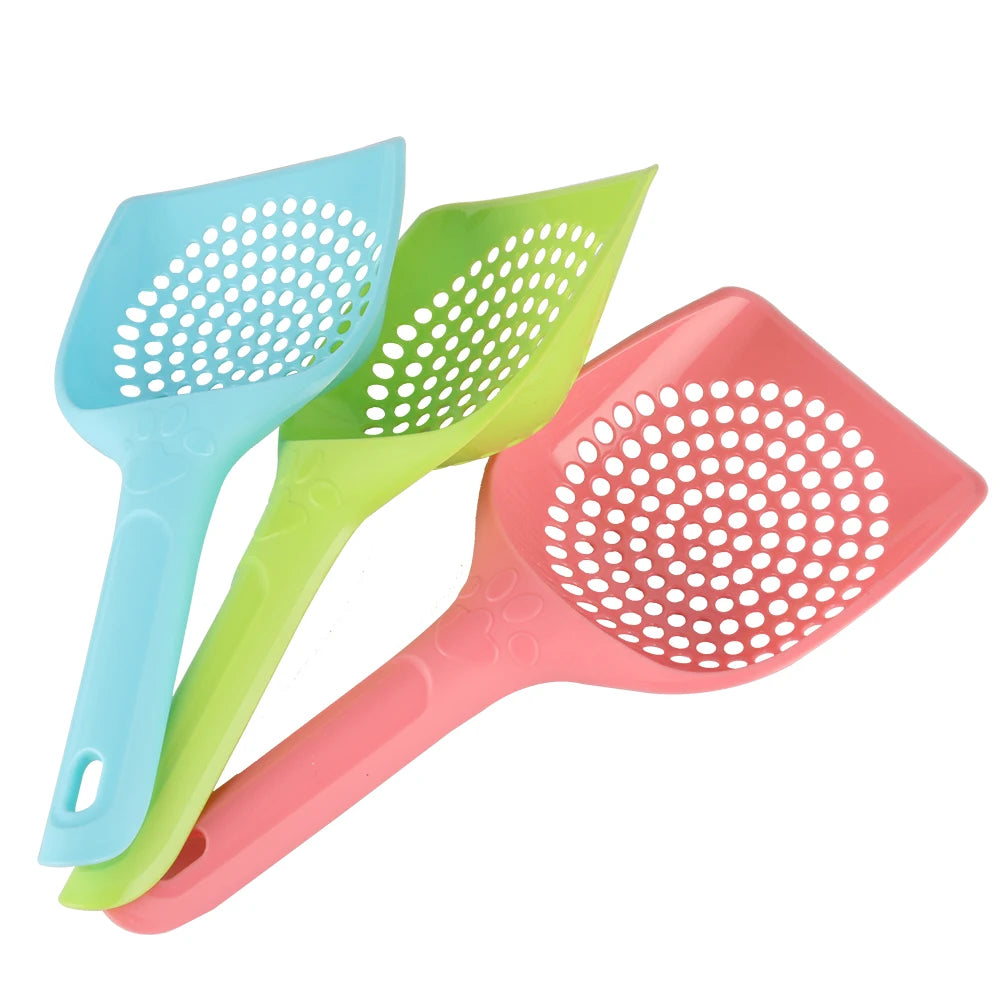 1 Pc Plastic Cat Litter Scoop