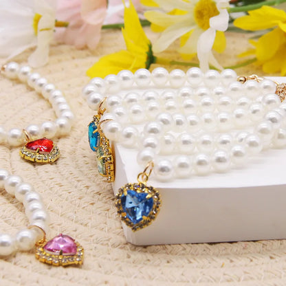 Pearl Cat Collar