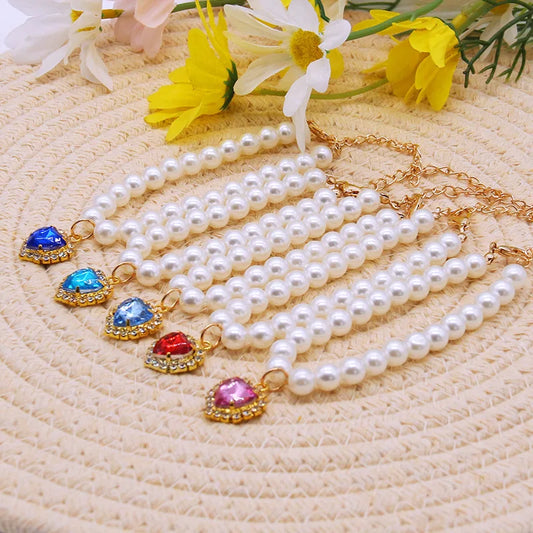 Pearl Cat Collar