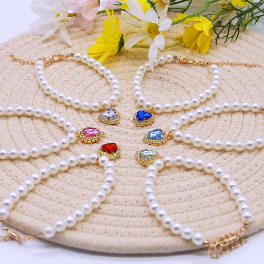 Pearl Cat Collar