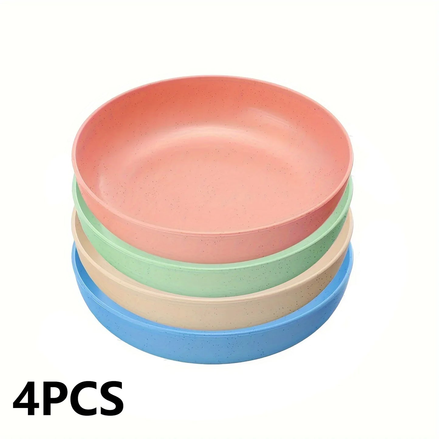 4pcs Non-Slip Cat Bowls