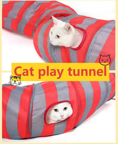 Cat Play Game Tunnels, Cat Hide - and - seek Tunnels To Provide Entertainment