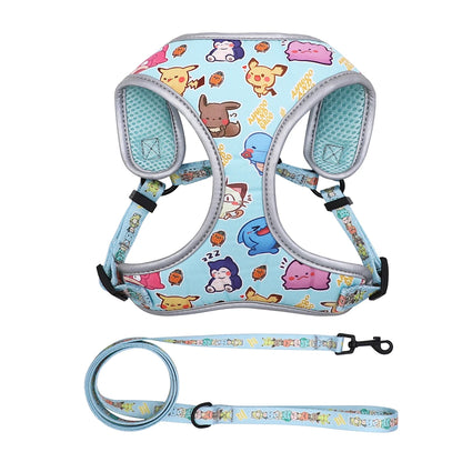 Anime Inspired Cartoon Harness & Leash