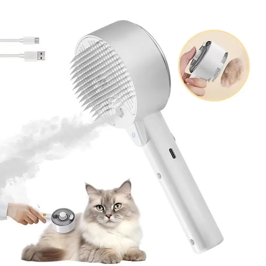 3 In1 Electric Spray Cat Hair Brush