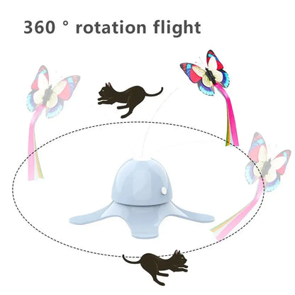 Electronic Butterfly Cat Toy