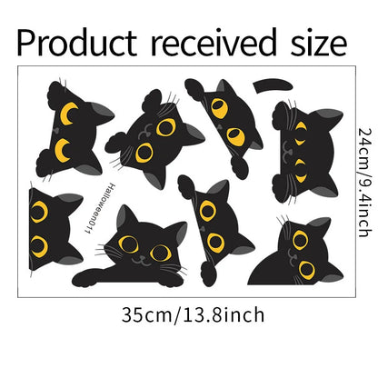 Black Cats Switch Sticker