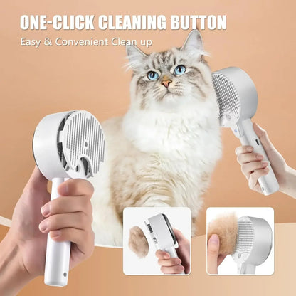 3 In1 Electric Spray Cat Hair Brush