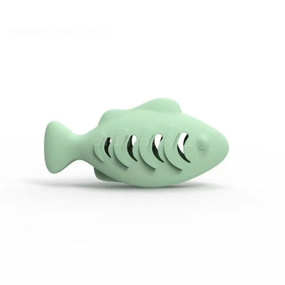 Silicone Cat Fish Toy