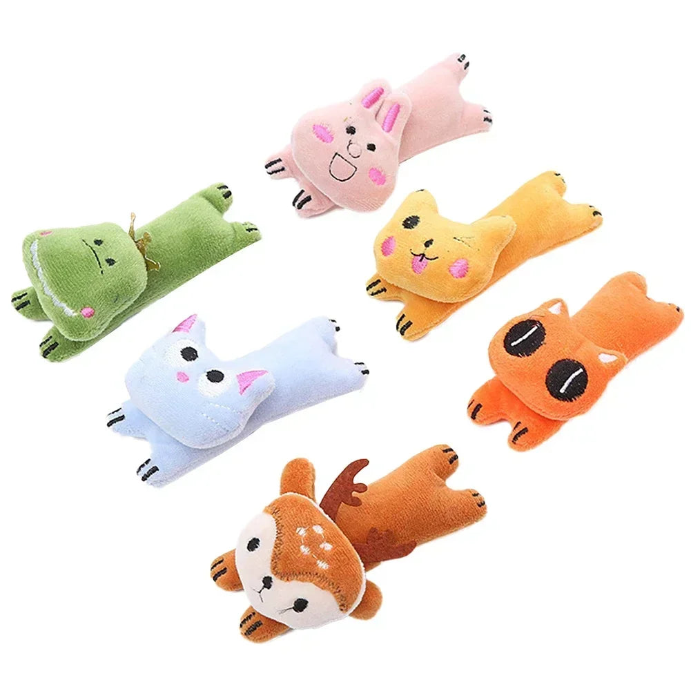 Cute Animal Shape Catnip Toys