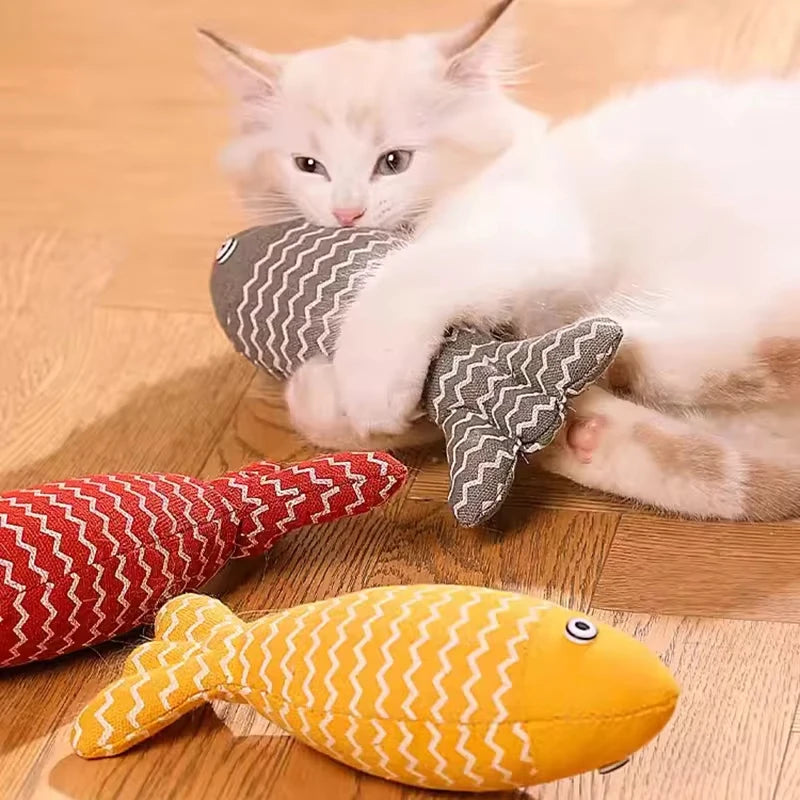 Cat Fish Catnip Toy