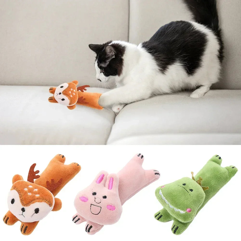 Cute Animal Shape Catnip Toys