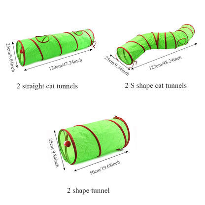 Christmas Cat Tunnel