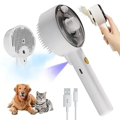 3 In1 Electric Spray Cat Hair Brush