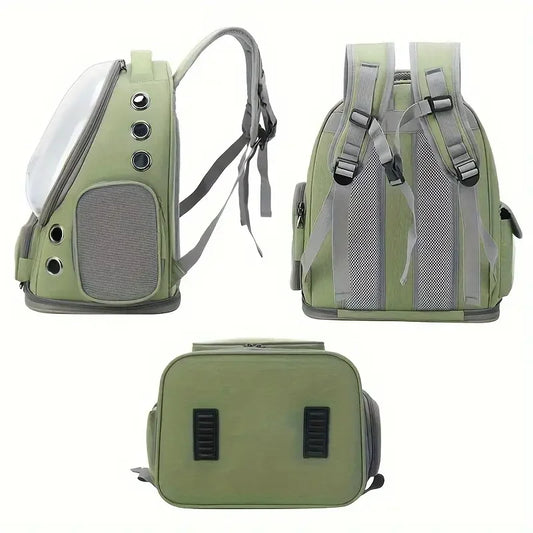 Transparent Pet Carrier Bag Outdoor Travel Backpack for Cats