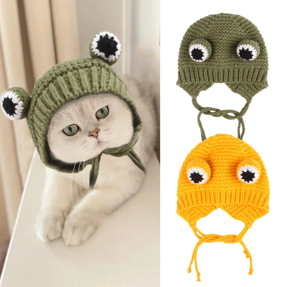 Frog Cat Hat